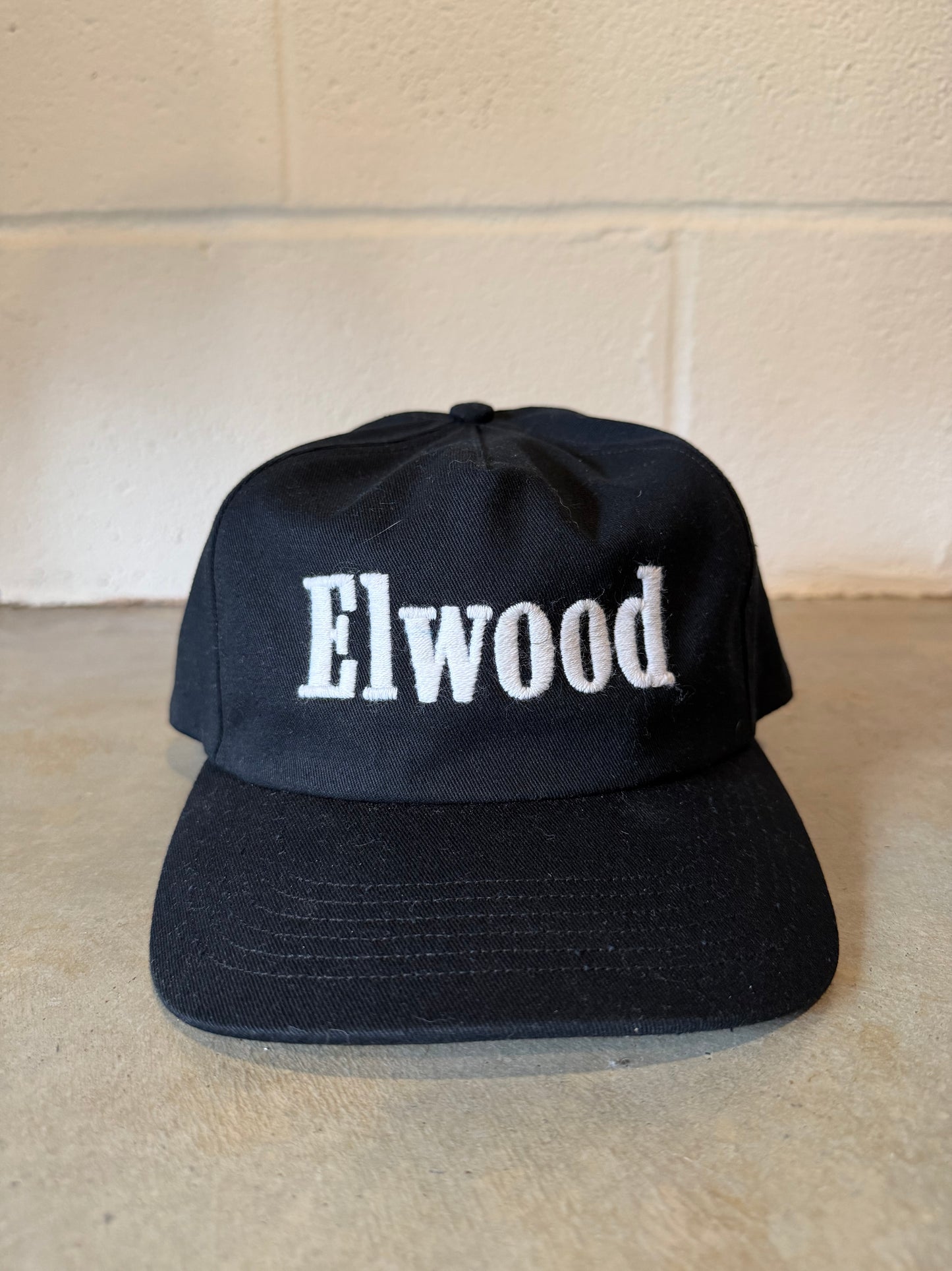 Elwood Black Snapback Hat