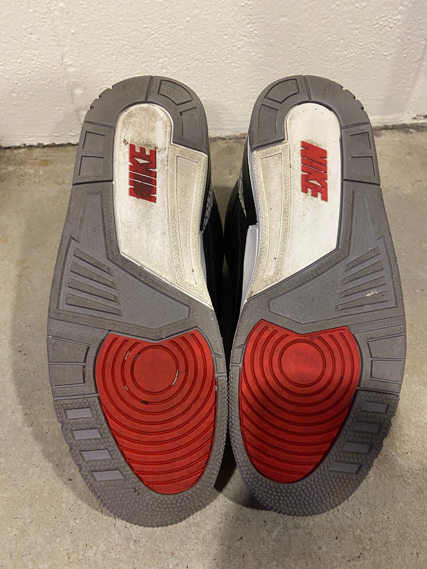 Preowned Jordan 3 Retro OG Black Cement (2024) Sz 10M/11.5W