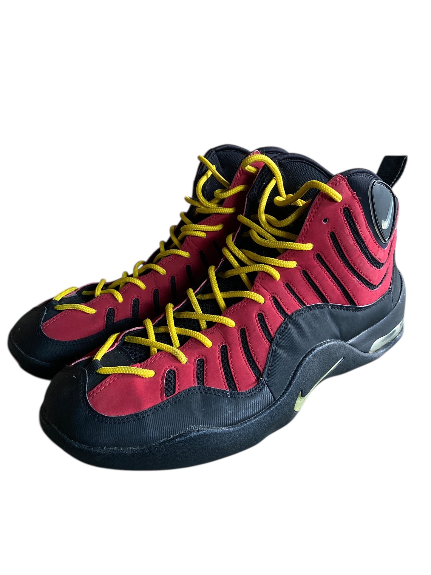 Preowned 2014 Nike Air Bakin Heat 316383-001 Tim Hardaway Sz 13M/14.5W