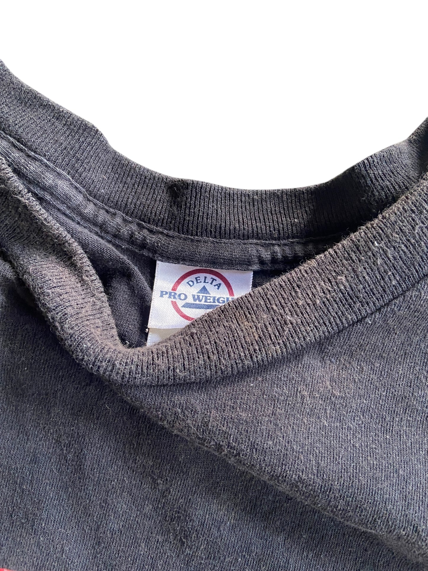 VTG "Same Shirt Different Day" Text Tee Sz L