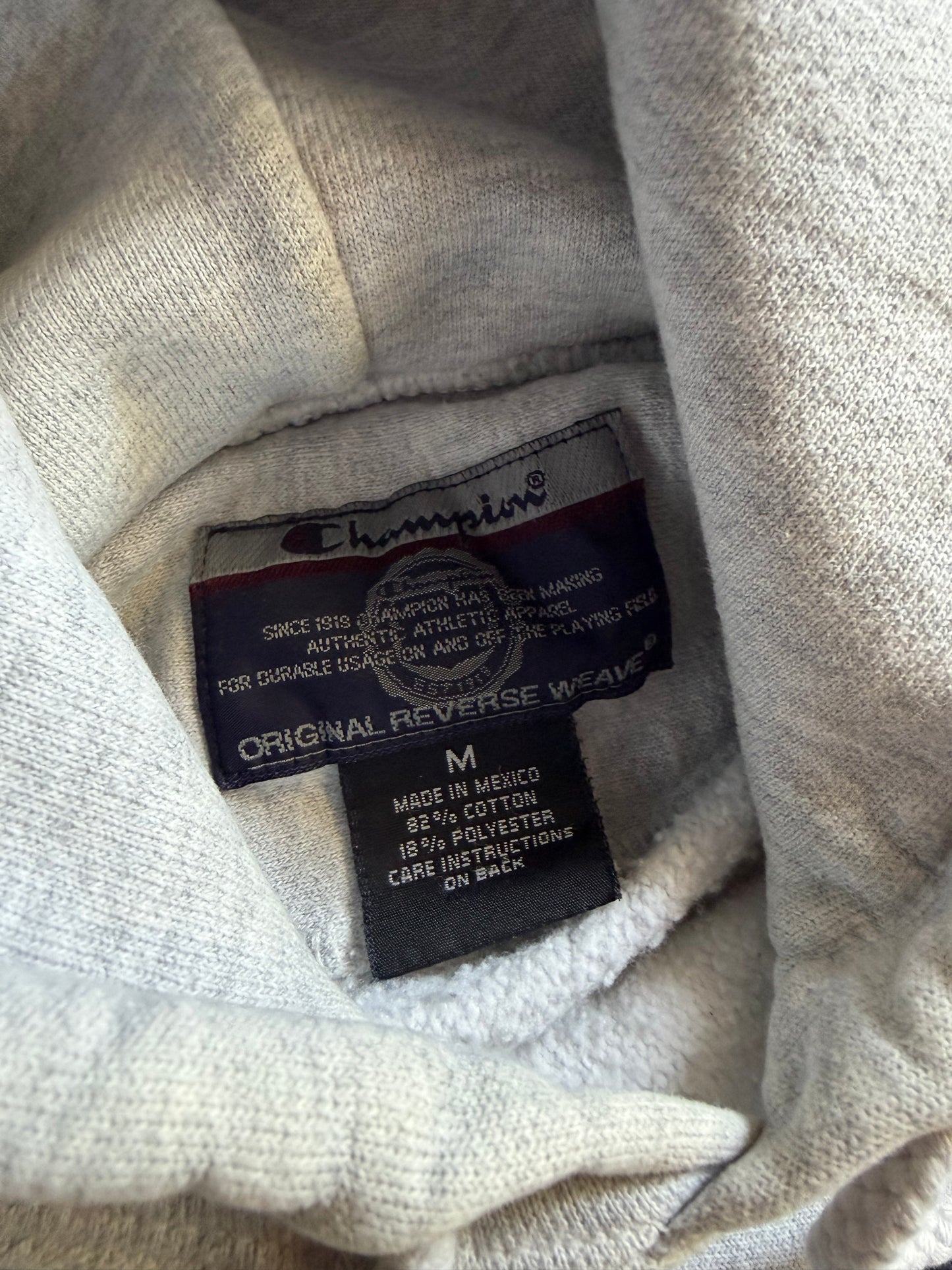 Hamilton Champion Gray Hoodie Sz M