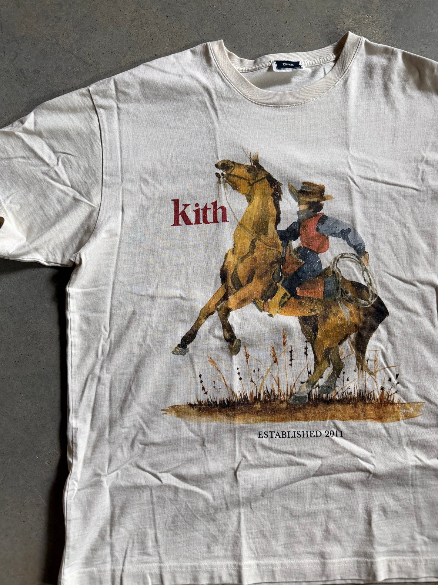 Kith Cowboy Art Tee Sz L/XL