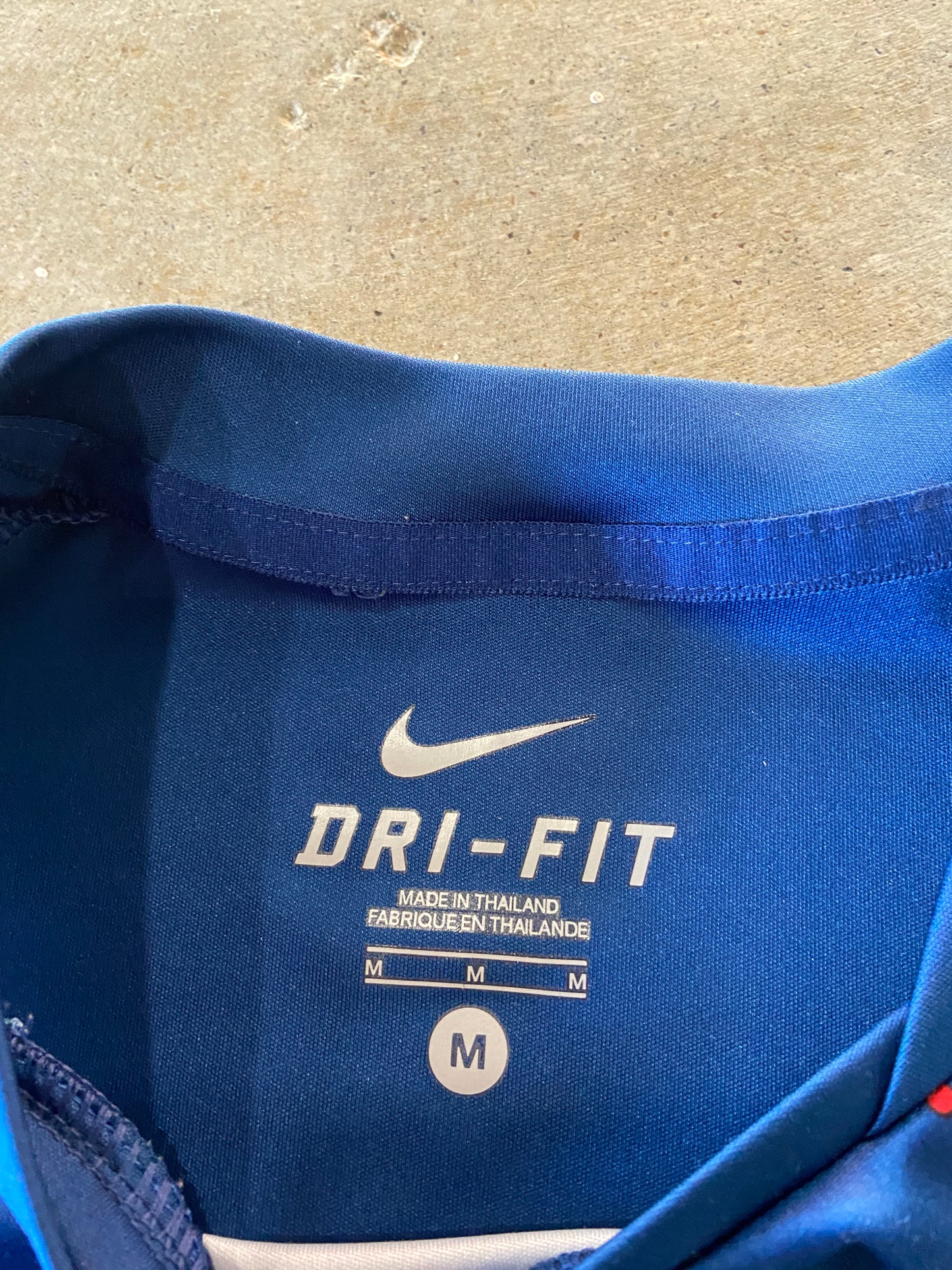 Nike France National Team Soccer Jersey Sz Med