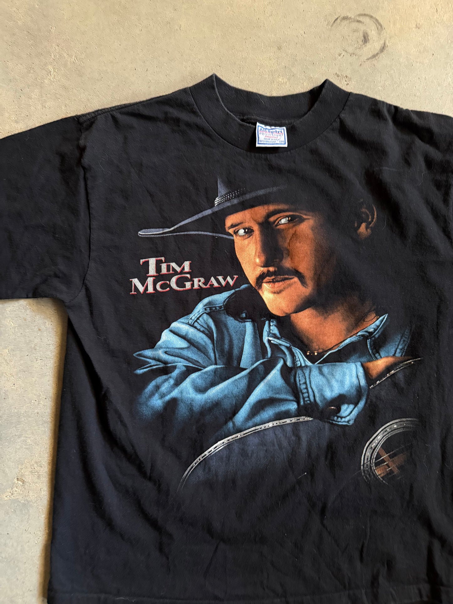 VTG Tim McGraw Don't Take The Girl Tee Sz L