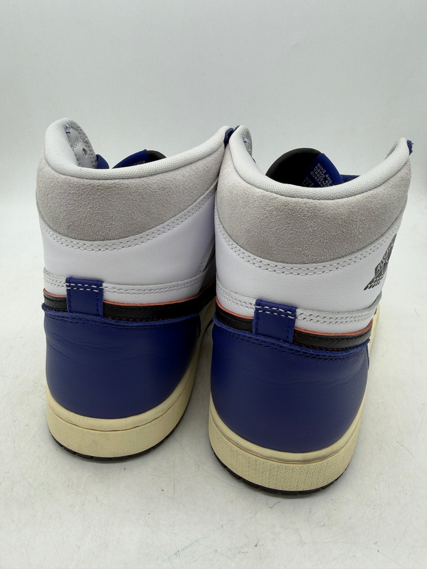 Preowned Air Jordan 1 Retro High OG 'Rare Air - Deep Royal Blue' Sz 10.5M/12W DZ5485-100