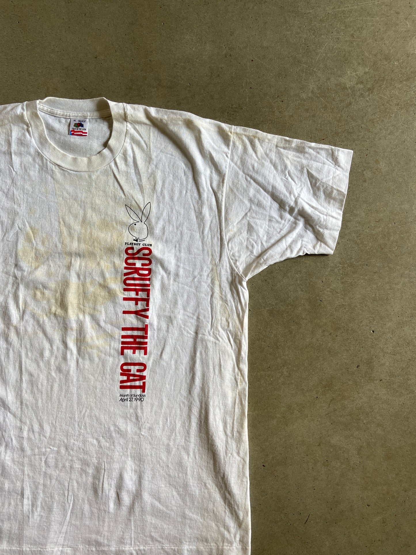 VTG 90s Playboy Club Shirt Sz XL