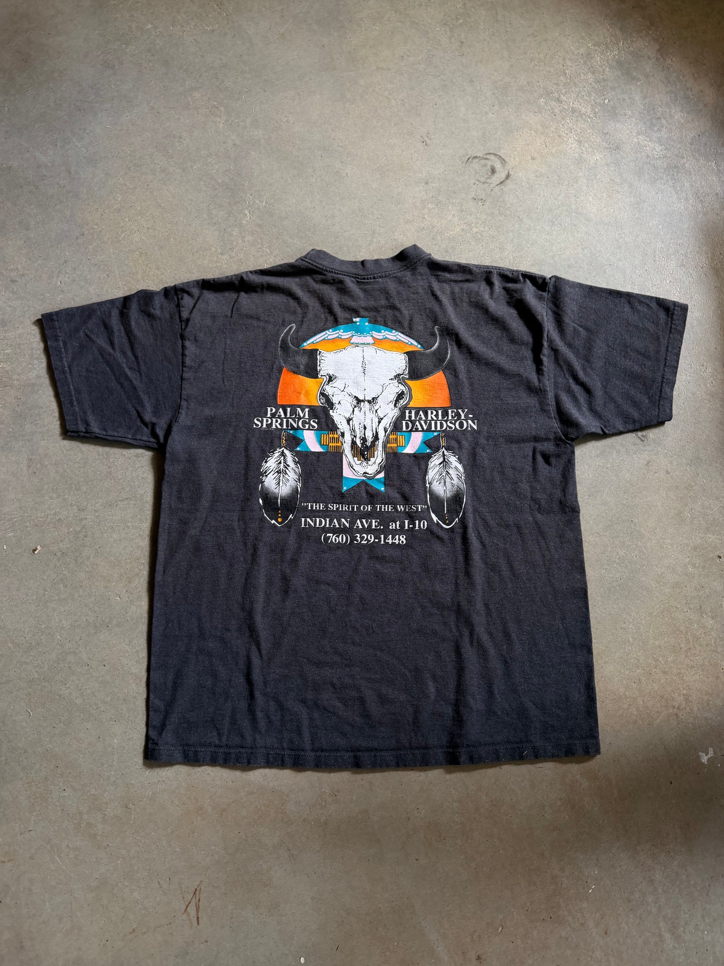 VTG Harley Davidson Palm Springs Tee Sz 2XL