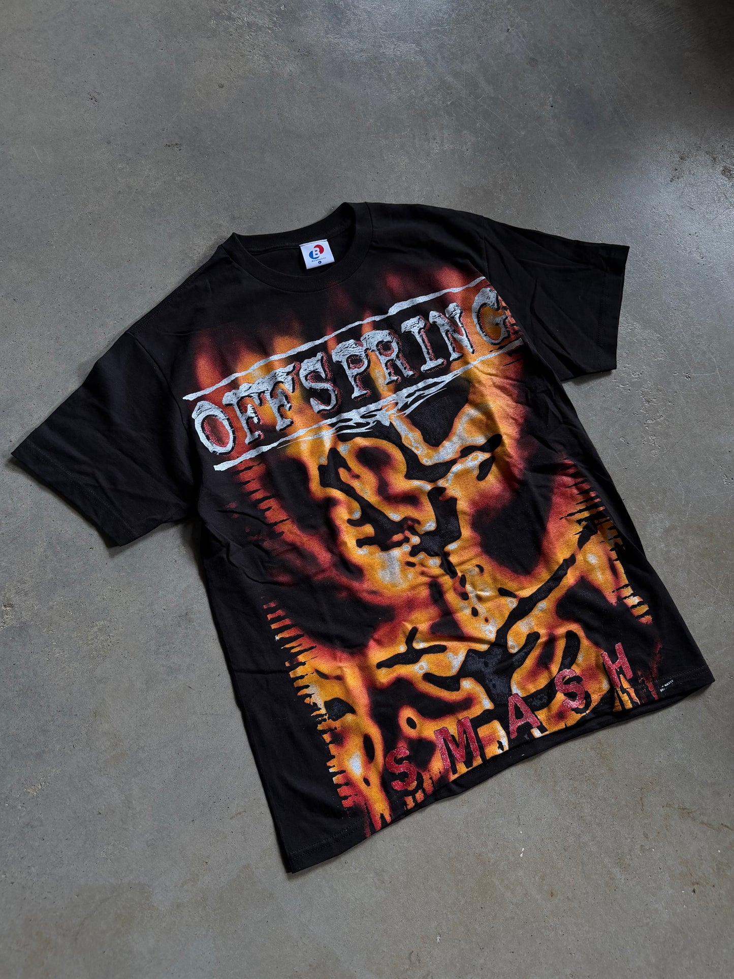 Backstock Co Offspring Black Orig. Tee Sz L