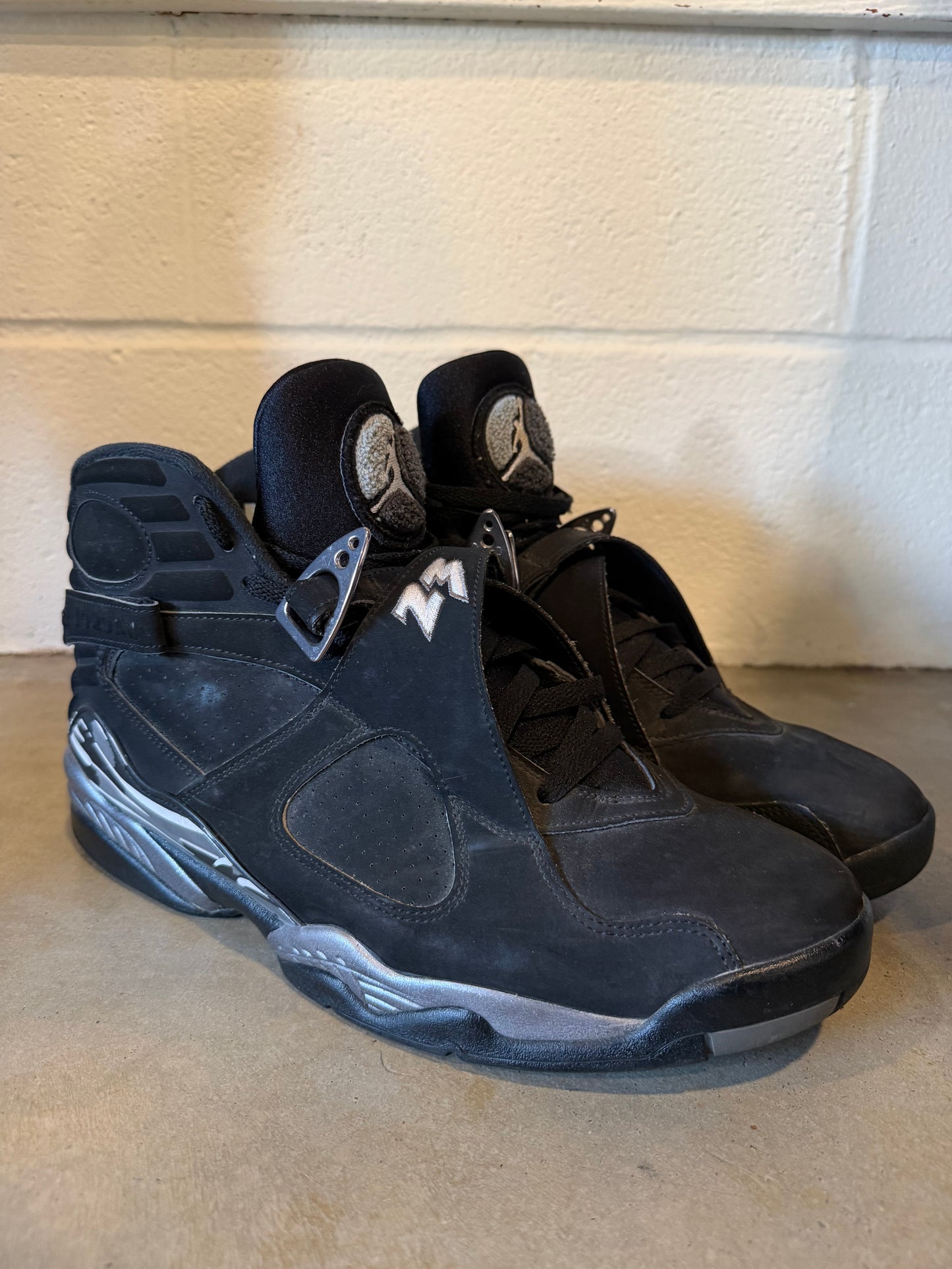 Jordan 8 Retro Chrome 2015 Sz 13M/14.5W