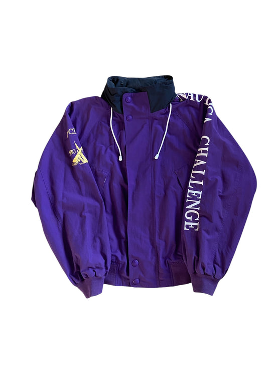 VTG Nautica Challenge Purple Jacket Sz 2XL