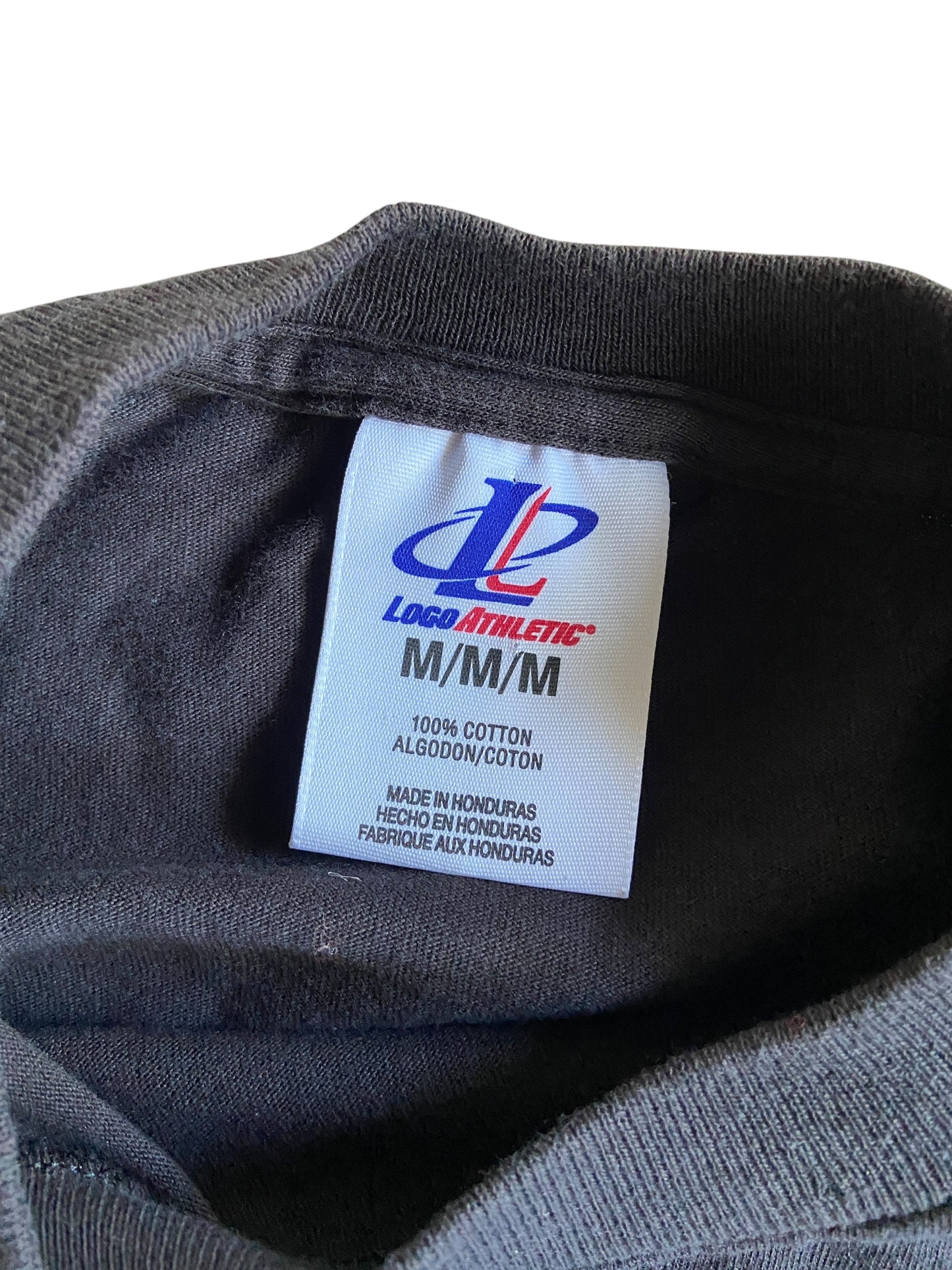 VTG Pittsburgh Steelers Embroidered Crest Tee Sz M/L