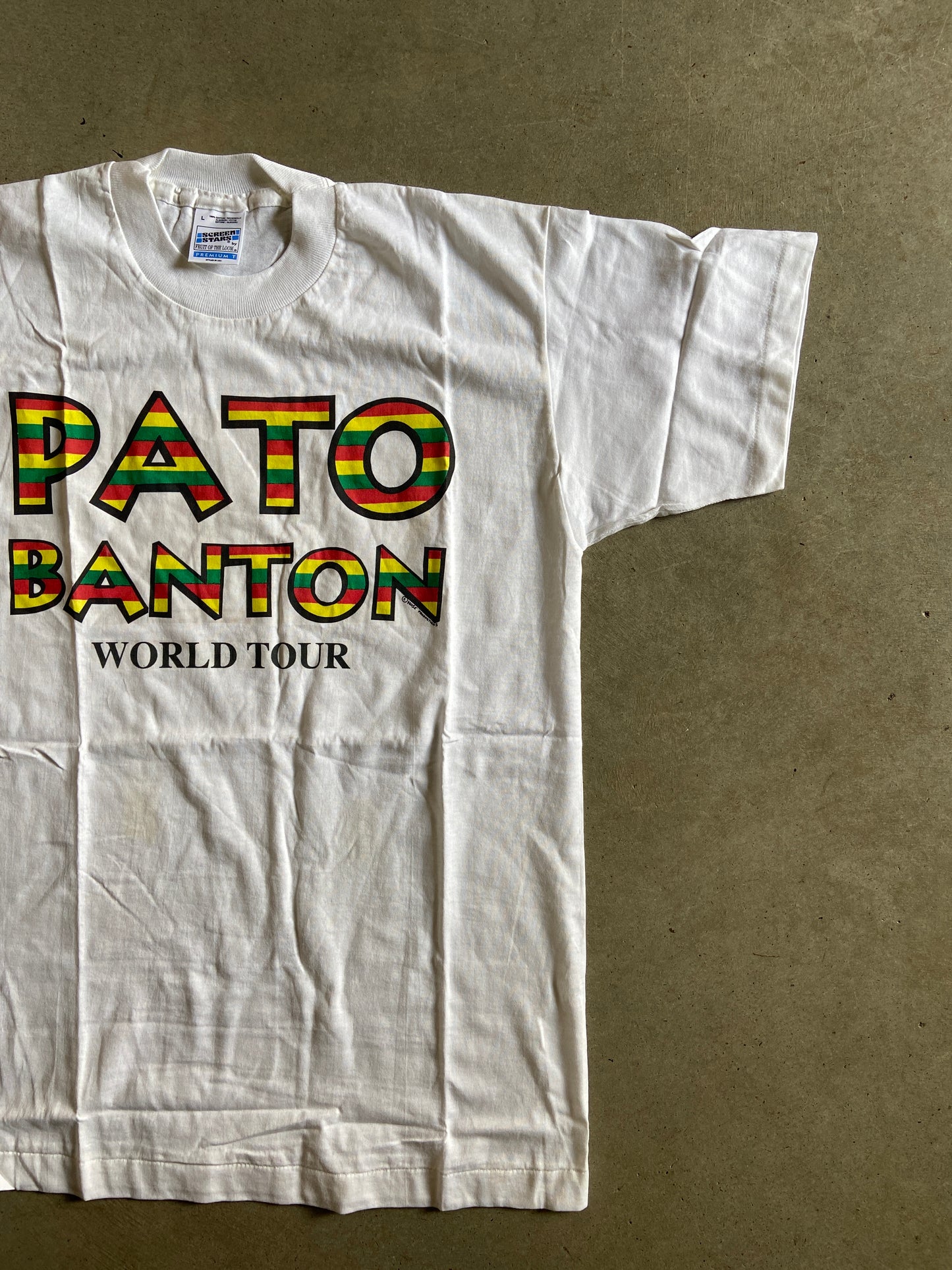 VTG Euro Pati Banton World Tour Tee Sz L
