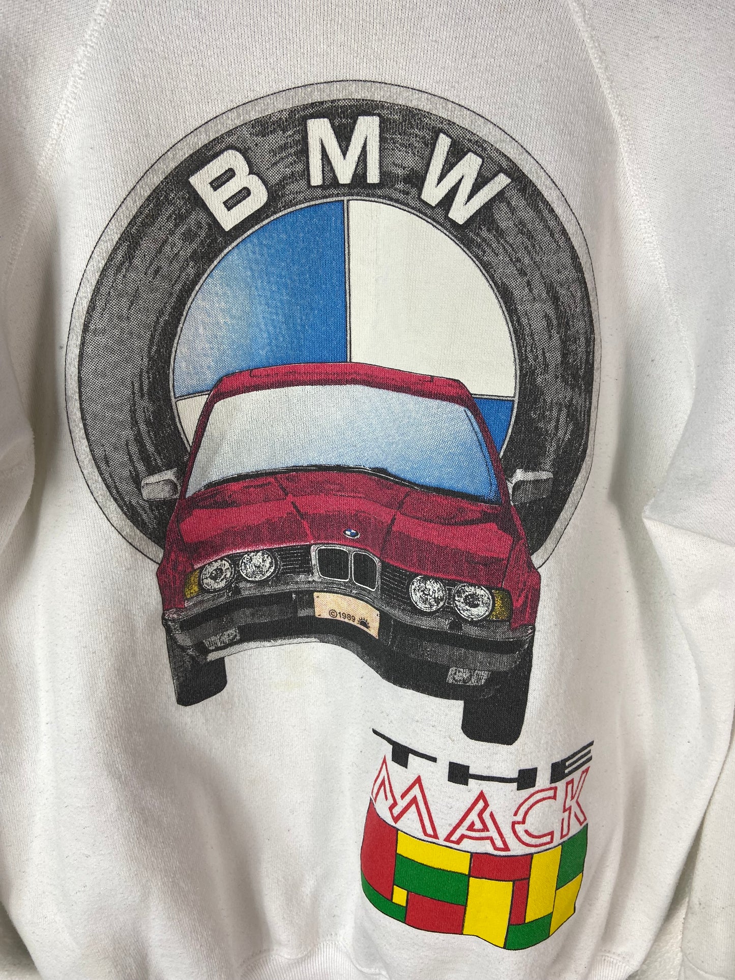 VTG 1989 BMW e30 3 Series Graphic Sweatshirt Sz M/L