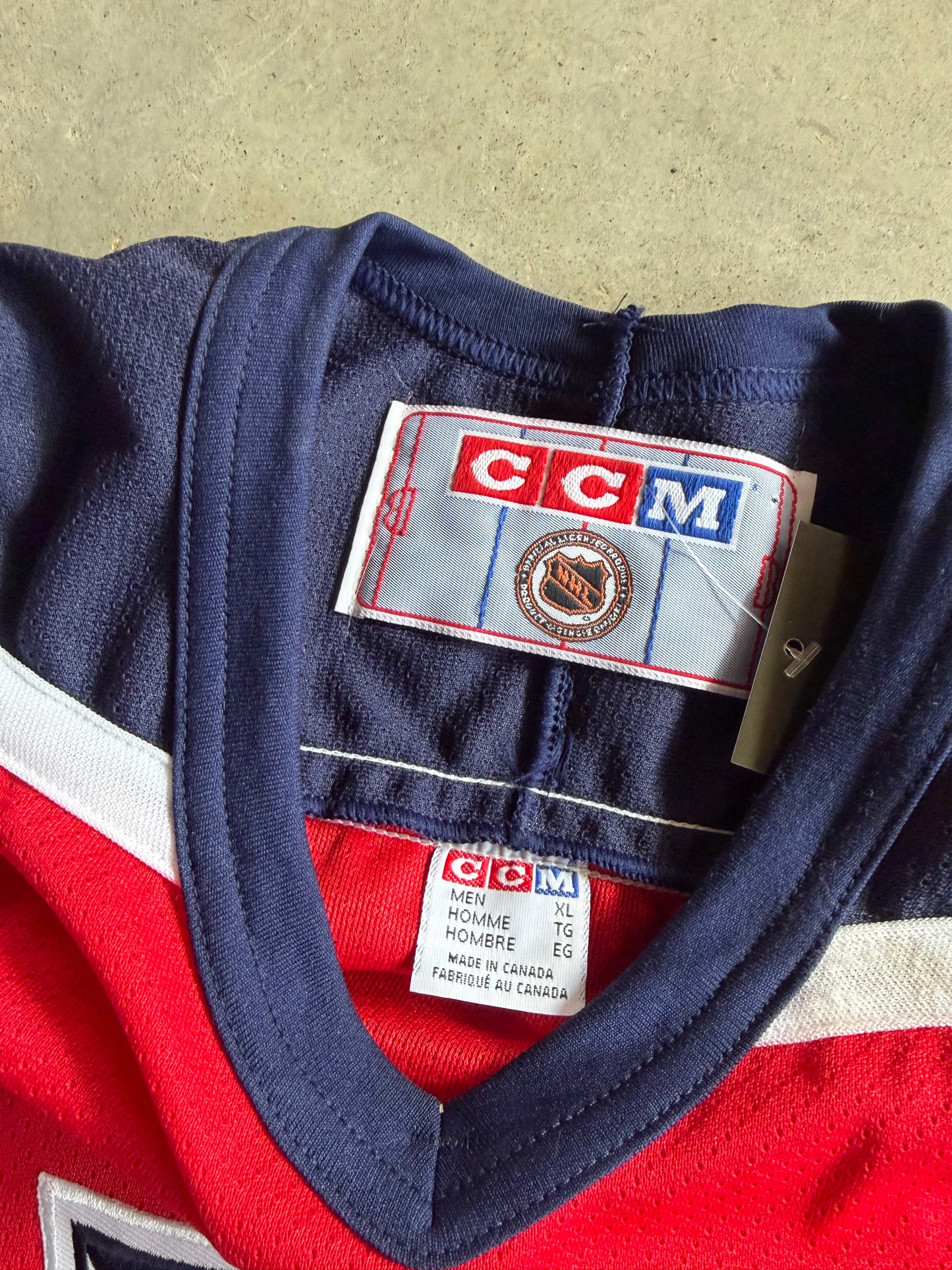VTG Florida Panthers CCM Hockey Jersey Sz XL