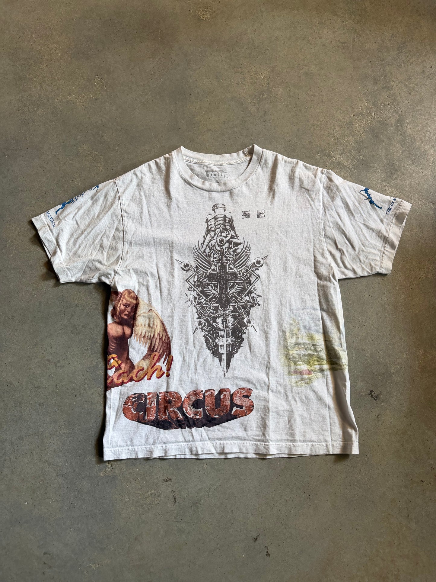 Travis Scott Circus Maximus Tee Sz L