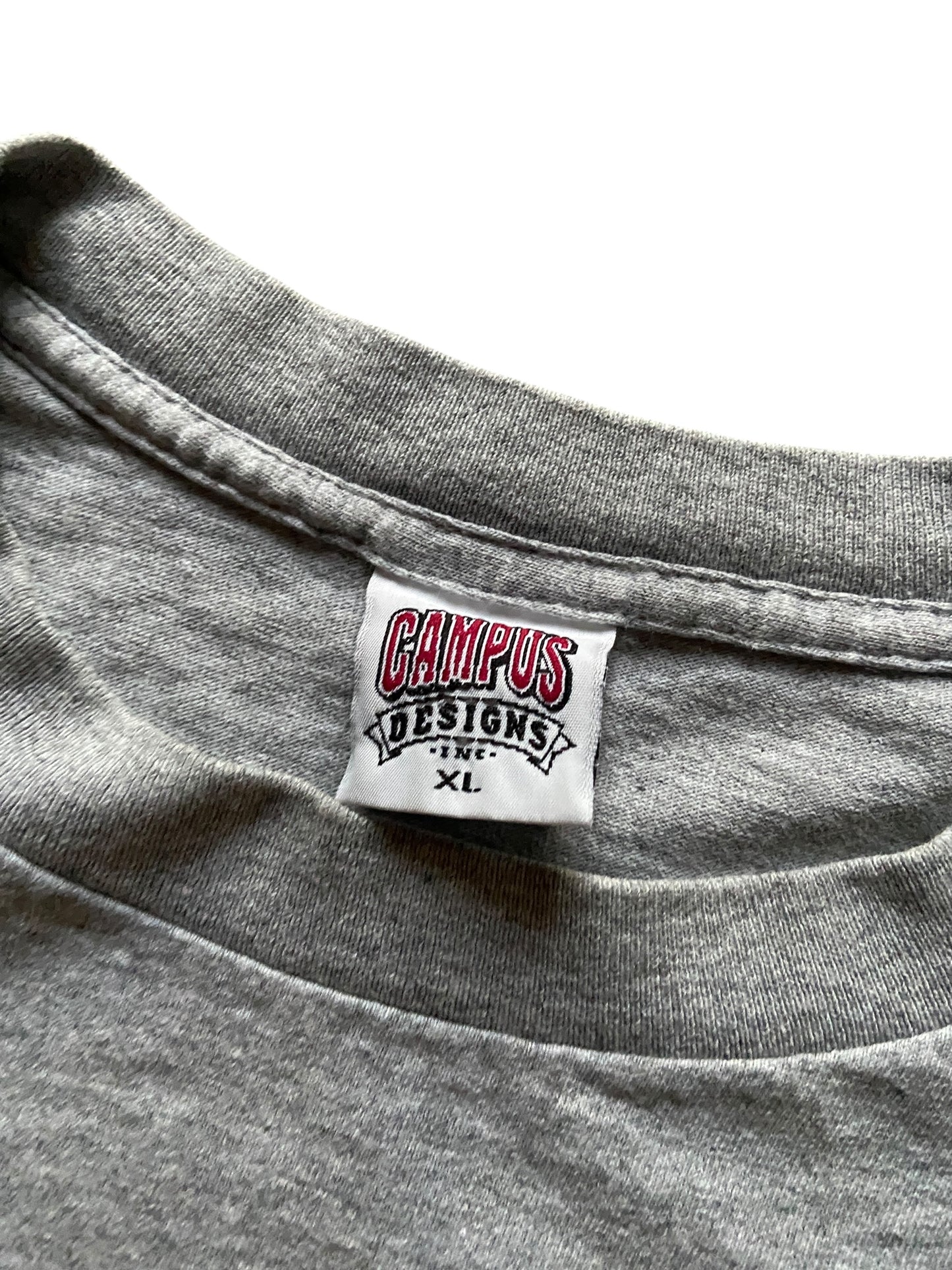 VTG Tennessee Vols Big T Print Tee Sz XL