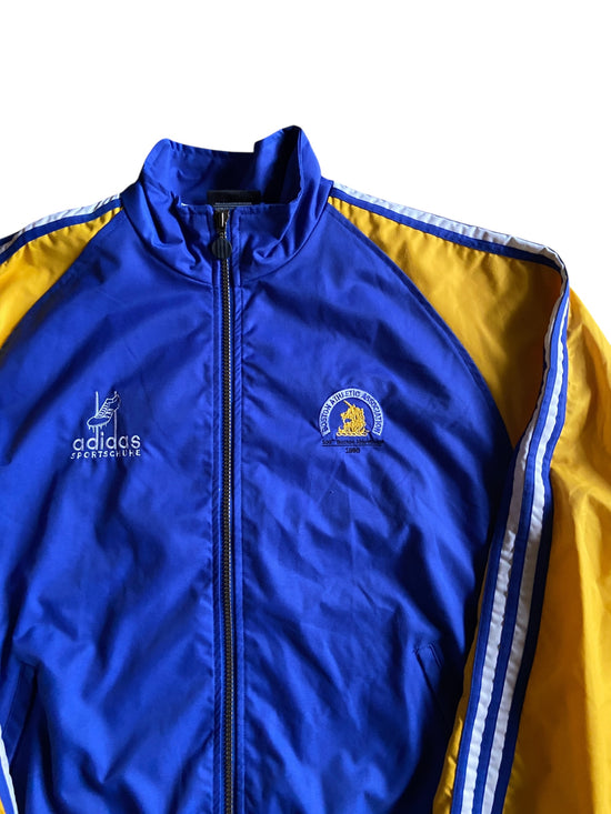 VTG Adidas Sportschuhe BAA 1996 Boston Marathon Jacket Sz L