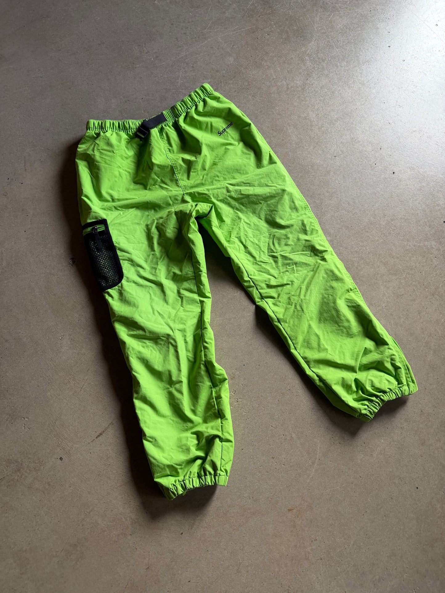 Supreme x Nike Neon Green Insulated Pants Sz Medium