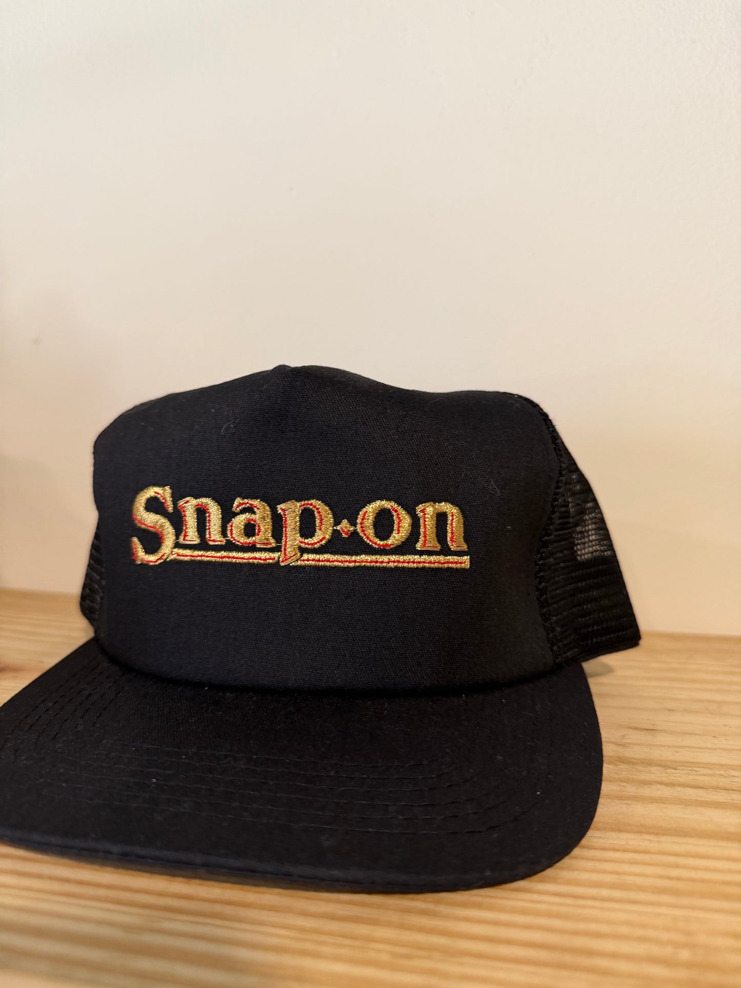 VTG Snap On Gold/Red Hat