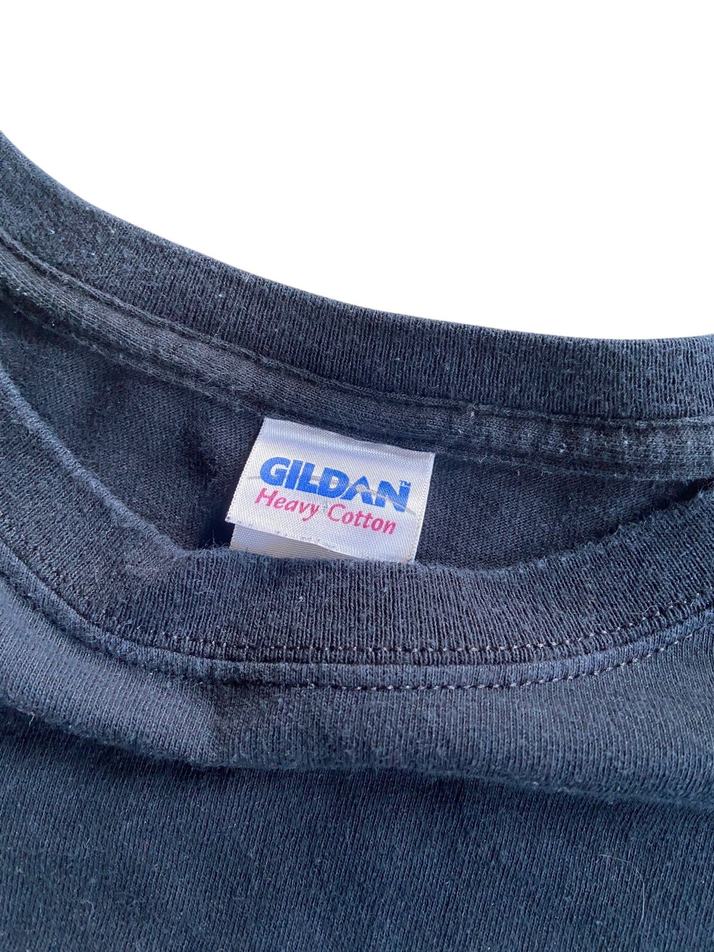 VTG "Tall Glass of Shut Up" Text Tee Sz L