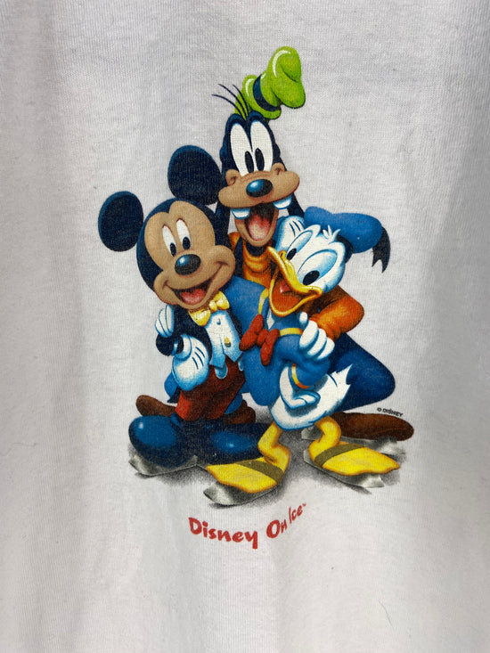 Load image into Gallery viewer, VTG Disney On Ice Ringer Tee Sz XS
