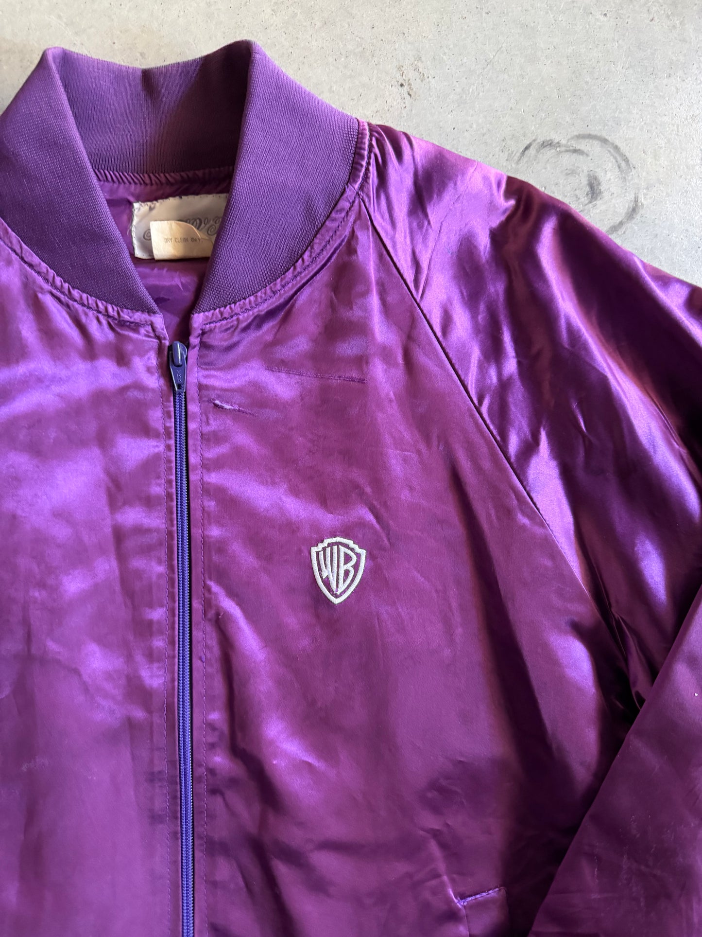 VTG 80s The Color Purple Movie Promo Satin Jacket Sz L