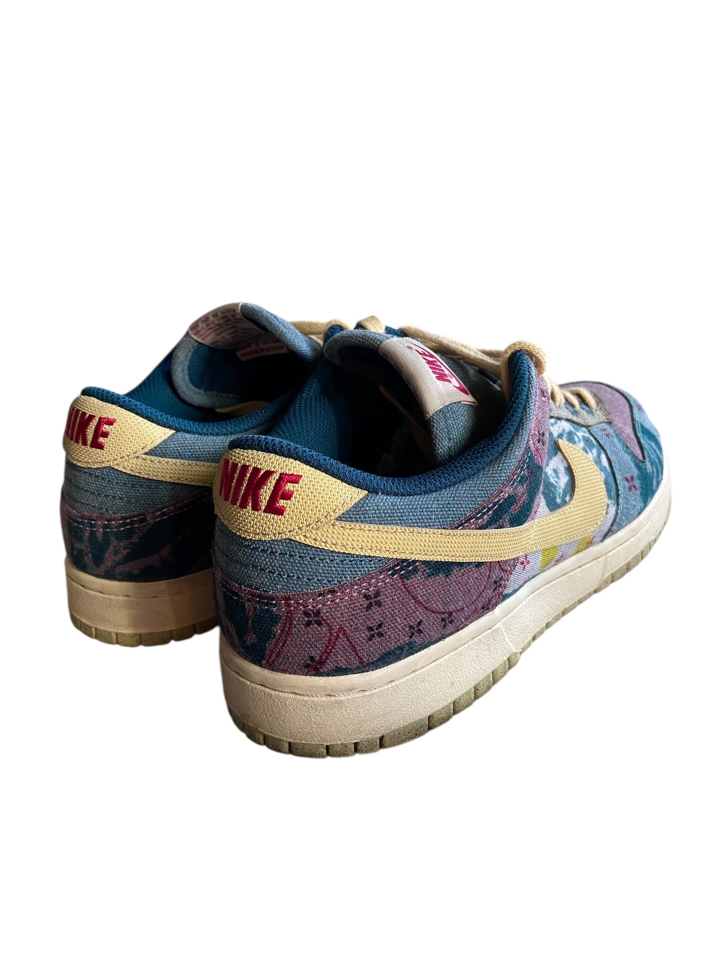 Preowned Nike Dunk Low Community Garden Size 11.5M/13W