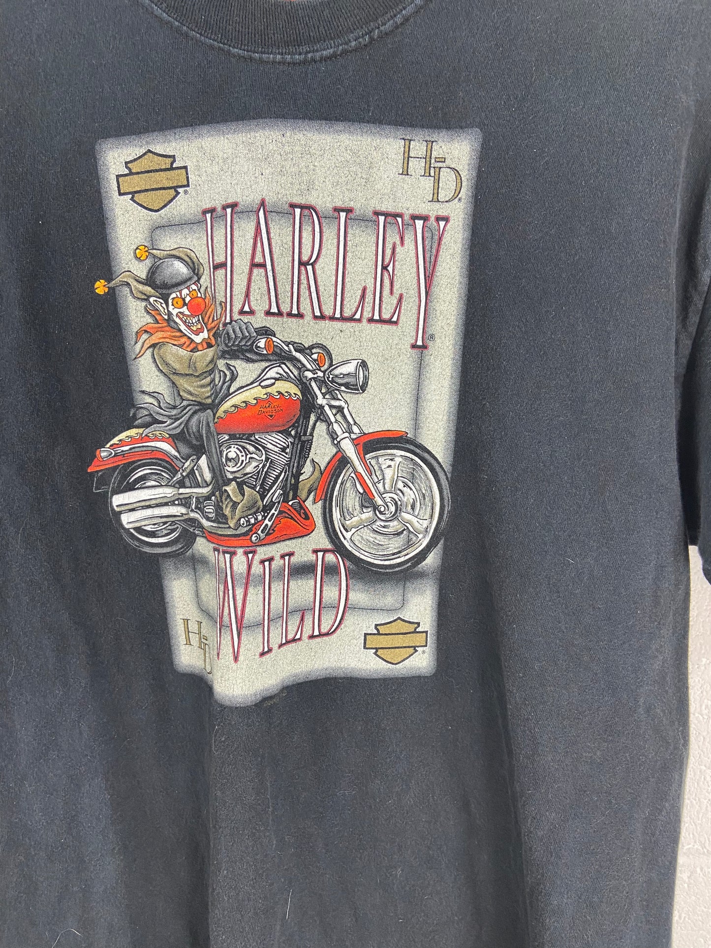 Load image into Gallery viewer, VTG Harley Davidson Joker Smokey Moutins TN Tee Sz L
