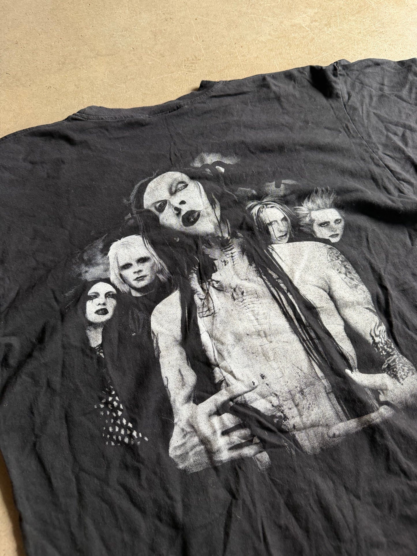 Y2K Marilyn Manson Band Tee Sz XL