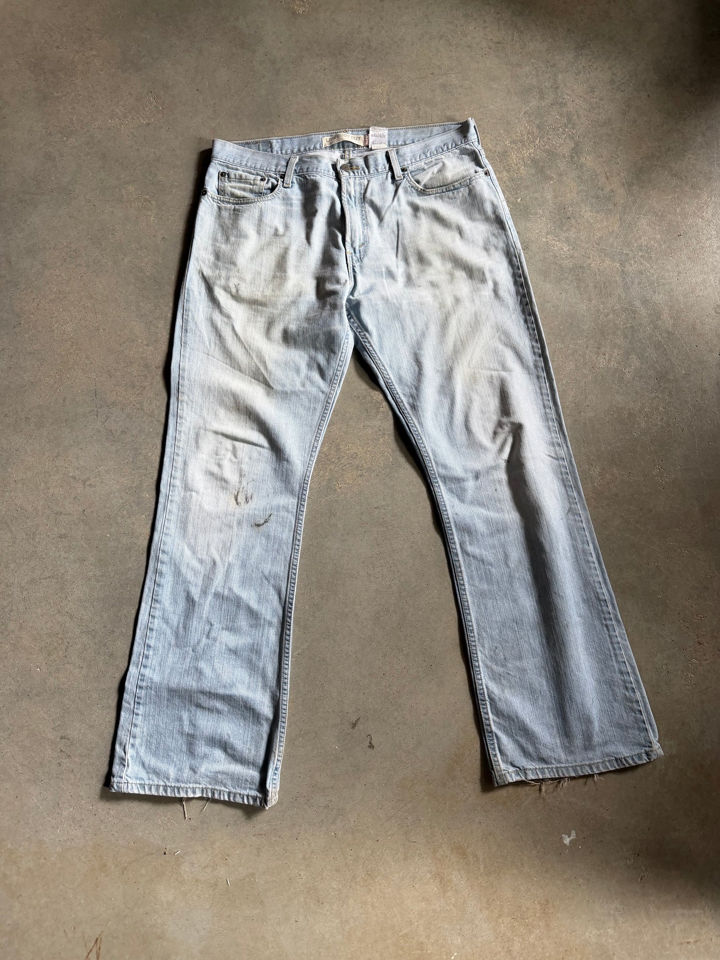 Levi’s 527 Light Wash Denim Jeans Sz 36x32