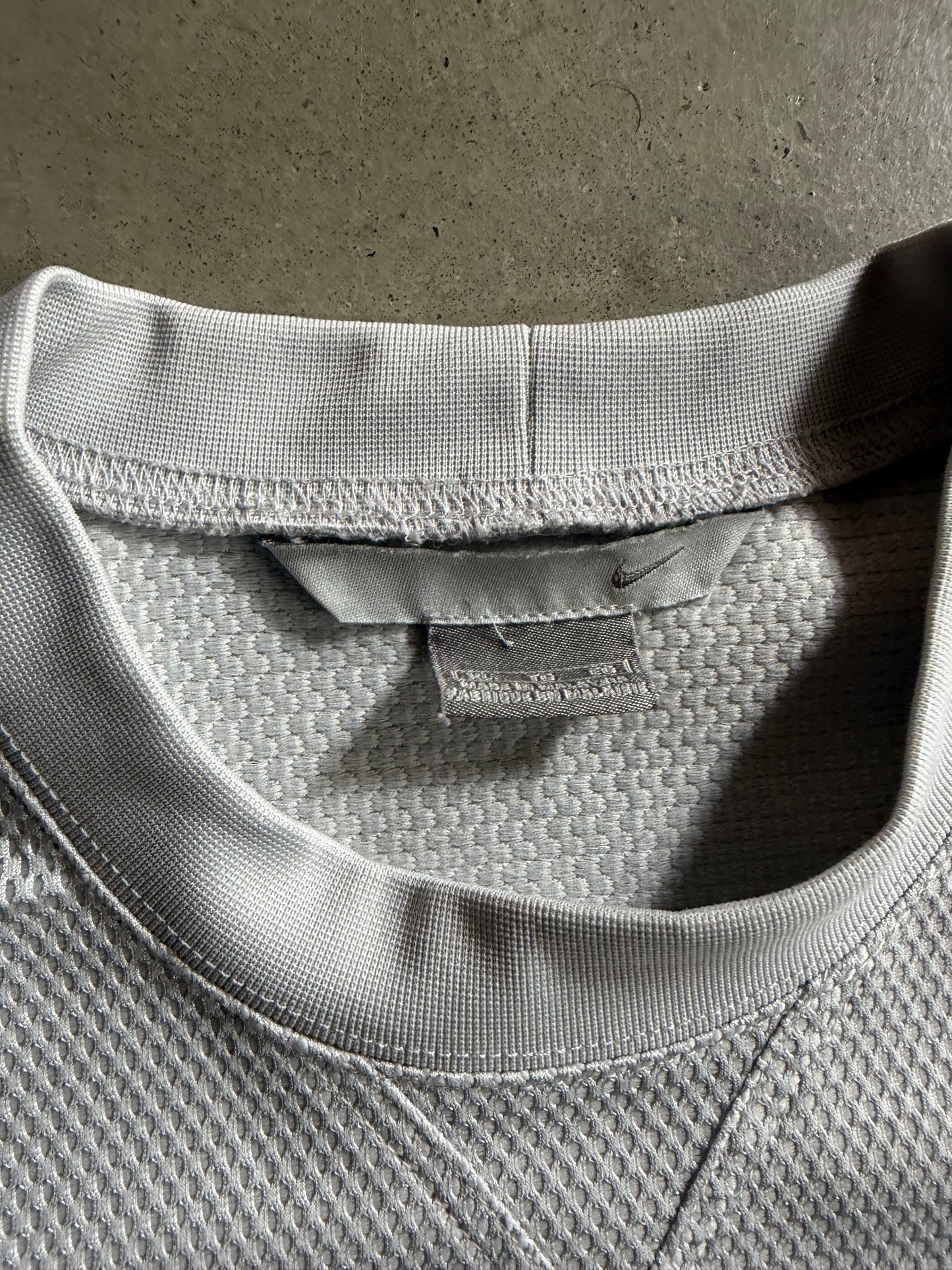 VTG Nike Gray Mesh Jersey Sz XL