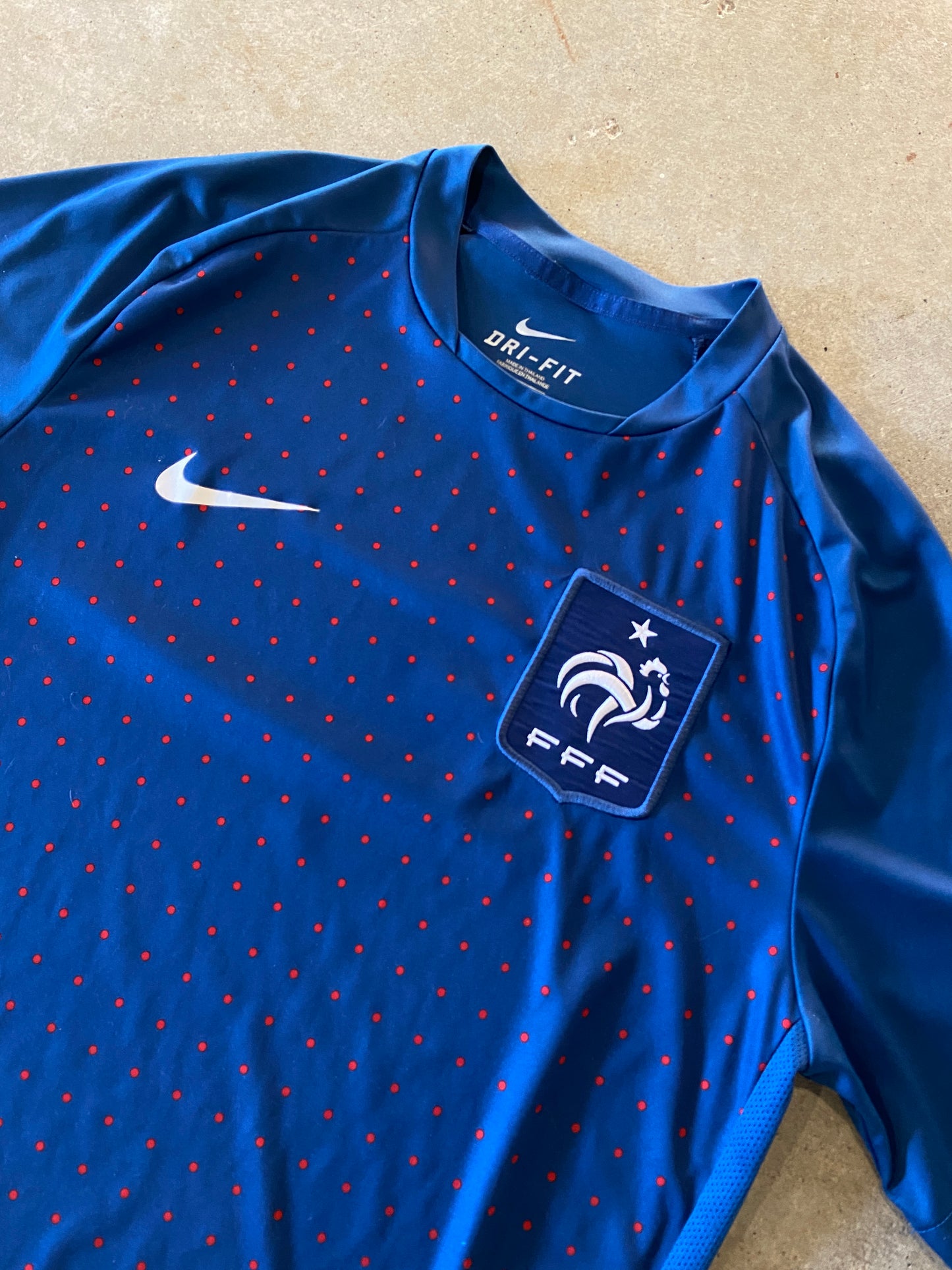 Nike France National Team Soccer Jersey Sz Med