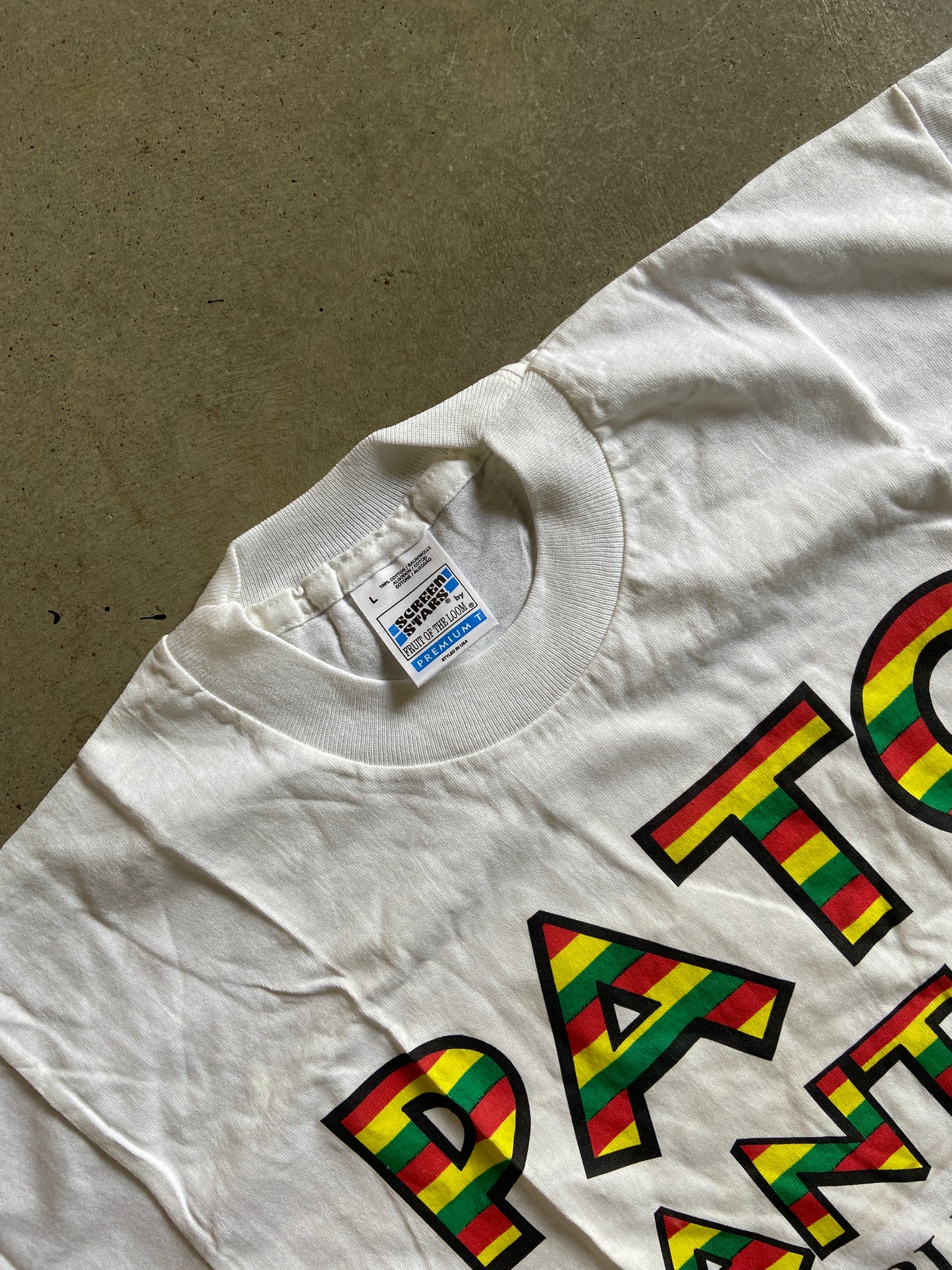 VTG Euro Pati Banton World Tour Tee Sz L