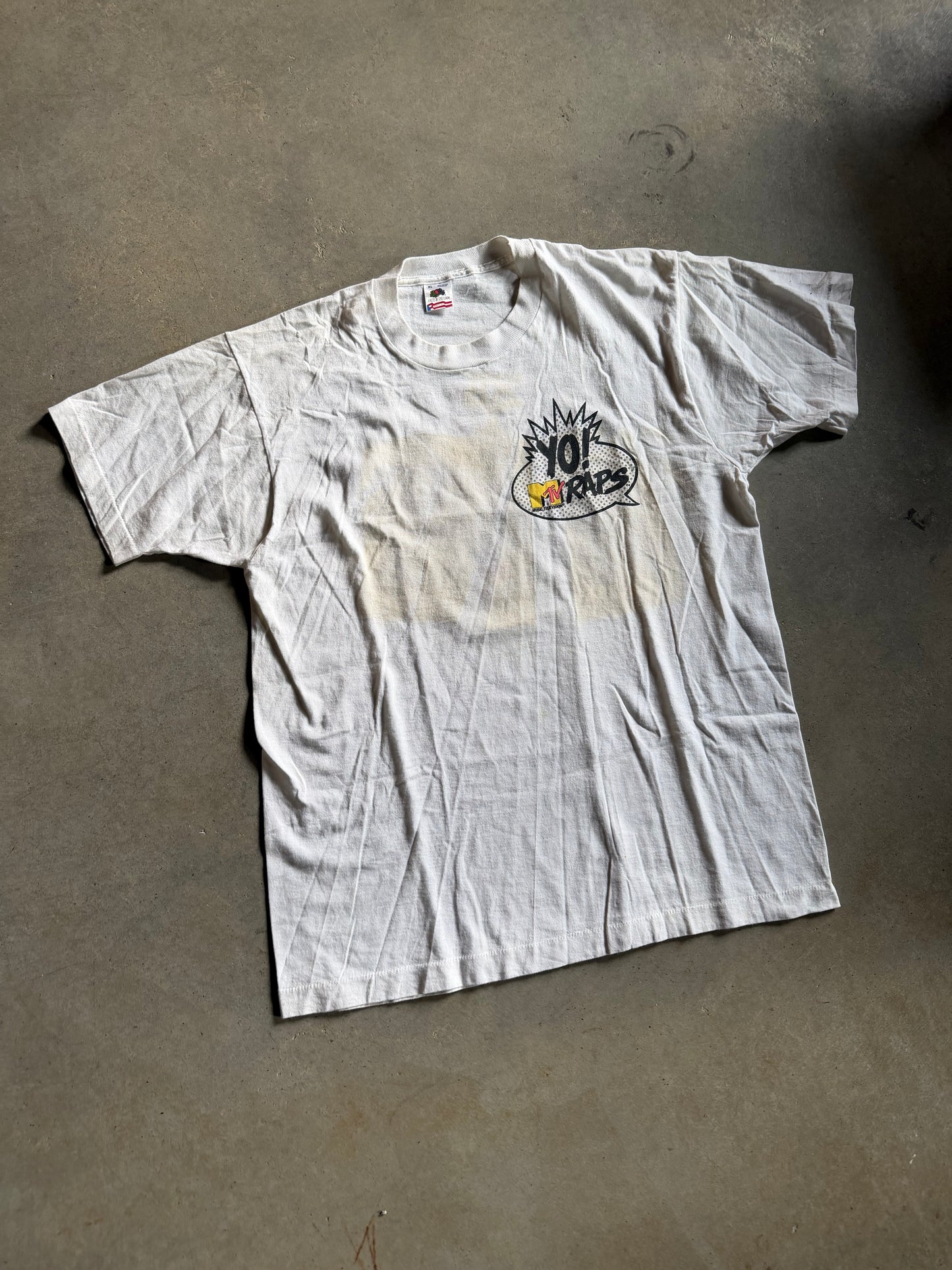 VTG Yo MTV Raps Tee Sz XL