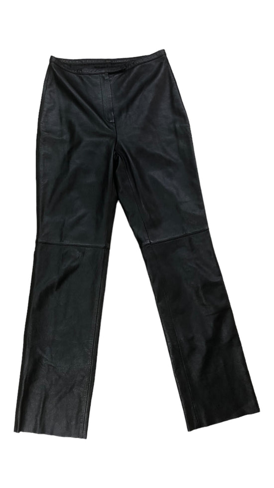 VTG Low Rise Leather Pants SZ 28"x31"