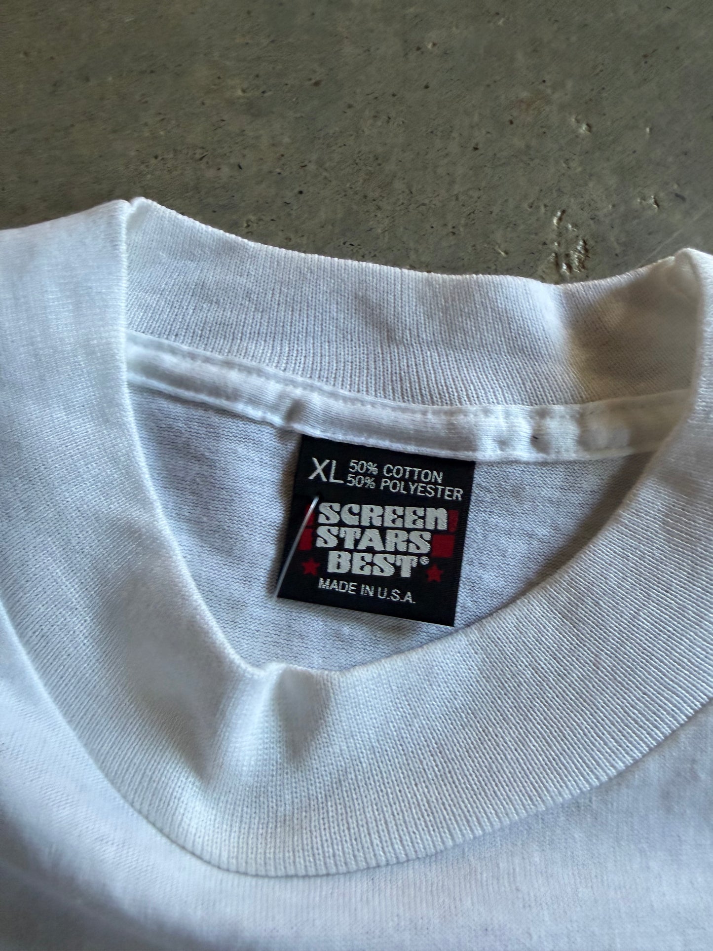 VTG Jimmy Buffet Absolut Insanity Vodka Tee Sz L