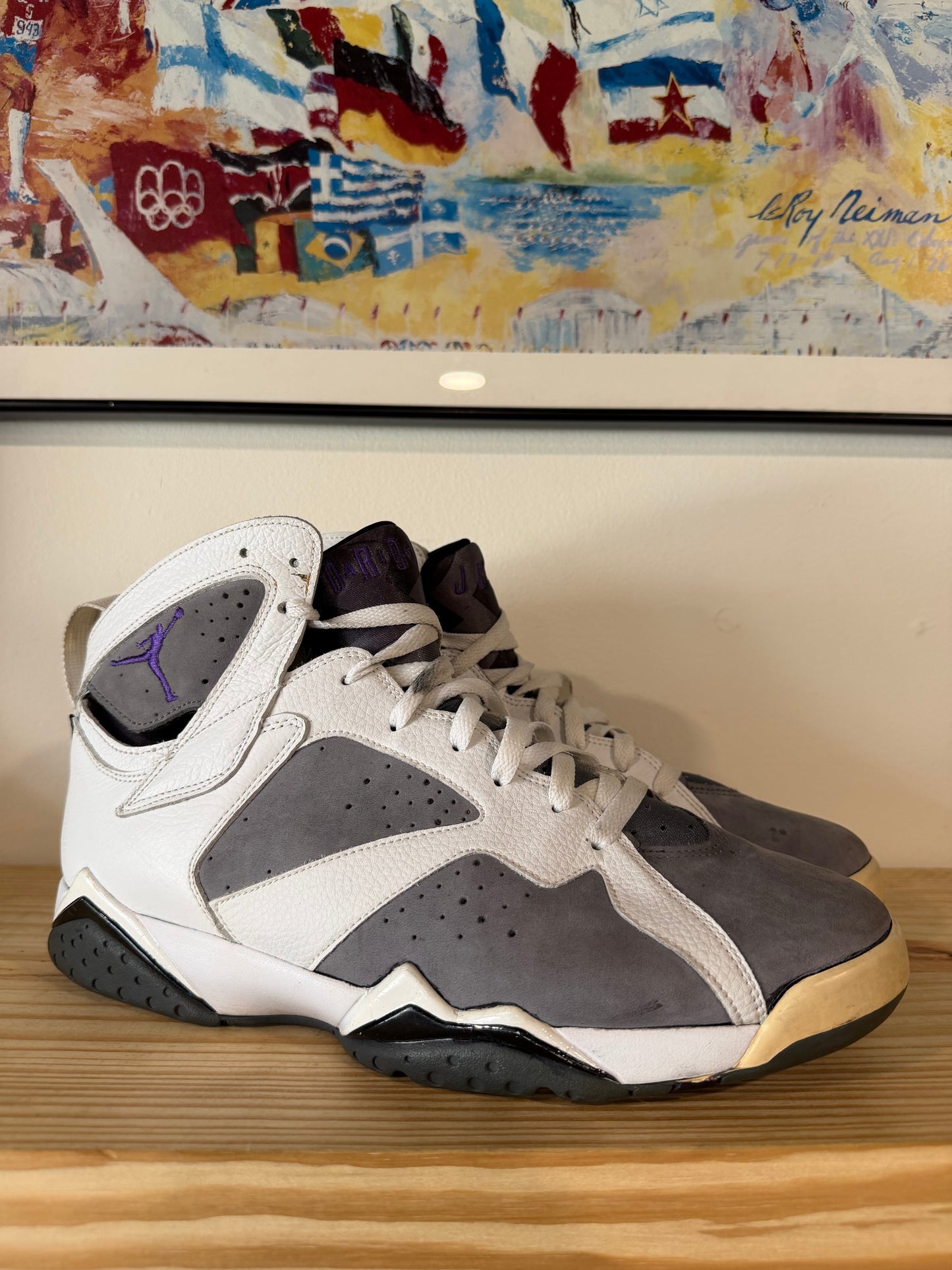 Preowned Jordan 7 Retro Flint 2005 Sz 12M/13.5W