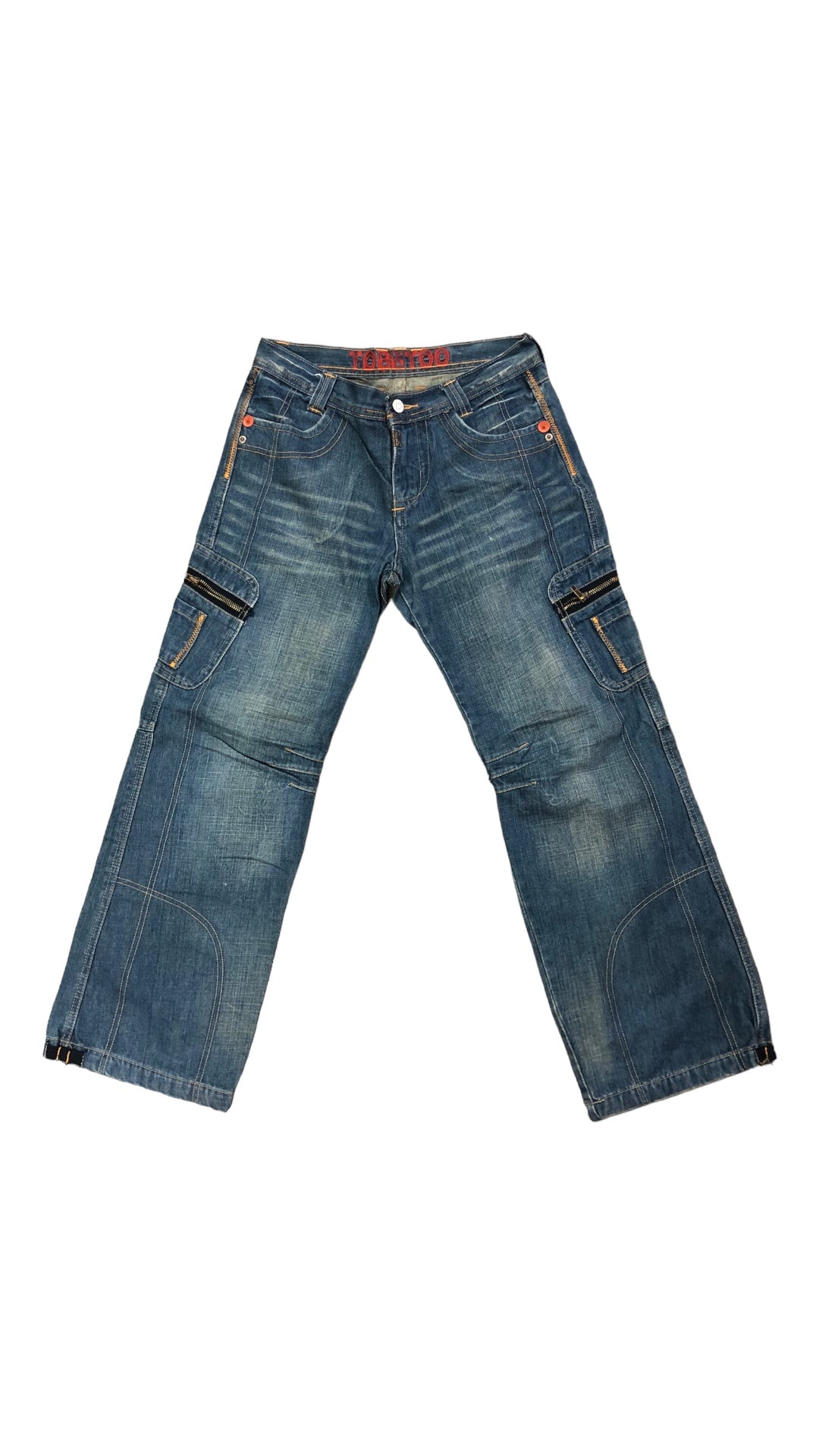 VTG ToBeToo Faded Jeans SZ 28"x27"