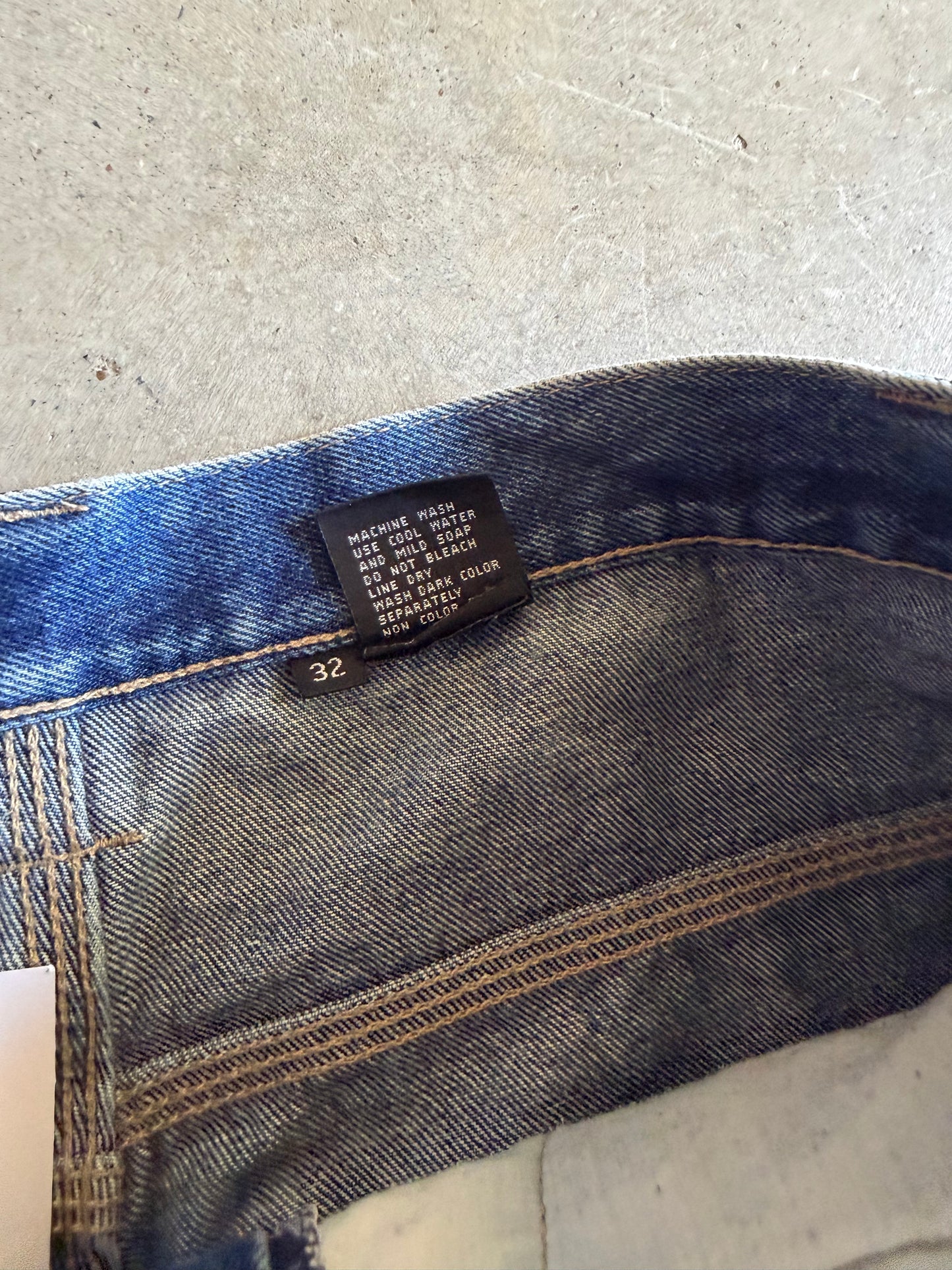 Y2K Southpole Denim Jorts Sz 32x15