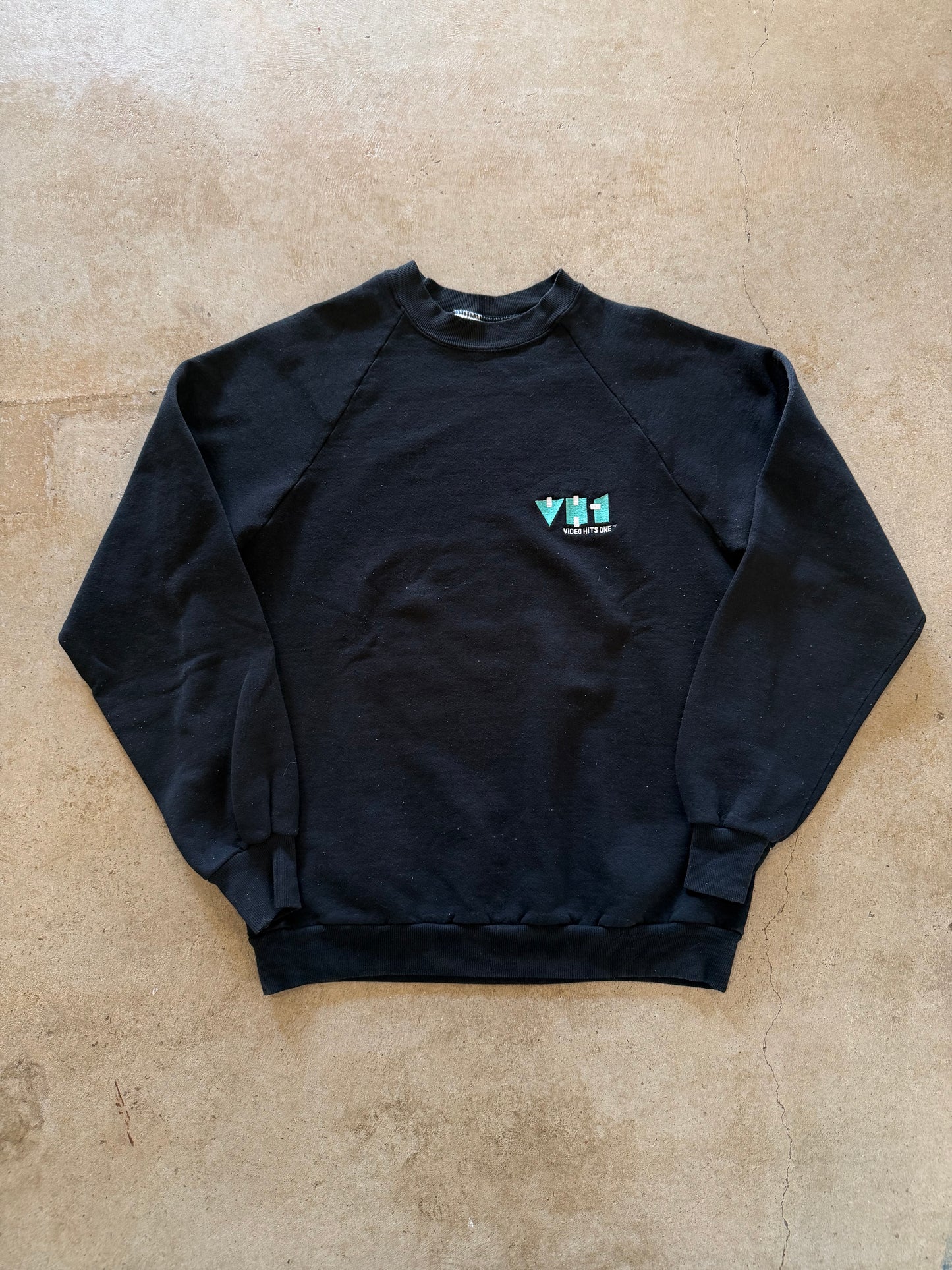 VTG VH1 Black Sweatshirt Sz M