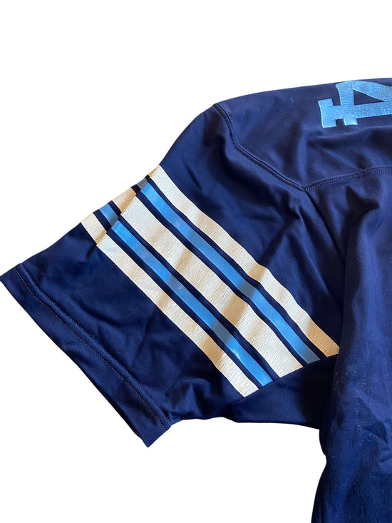 VTG Russell Athletic Blue/Baby Blue Football Jersey Sz L/XL