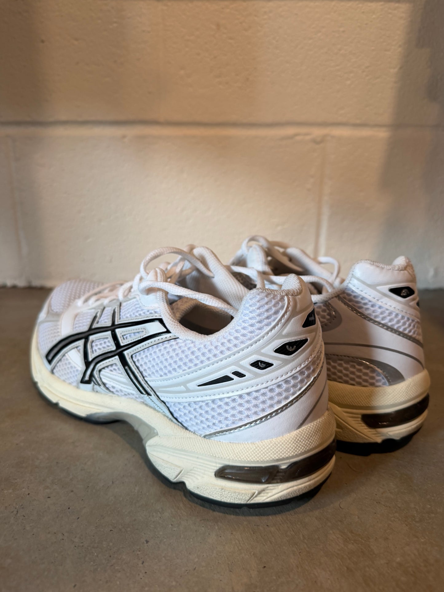 Preowned ASICS Gel-1130 White Cloud Grey Sz 10M/11.5W