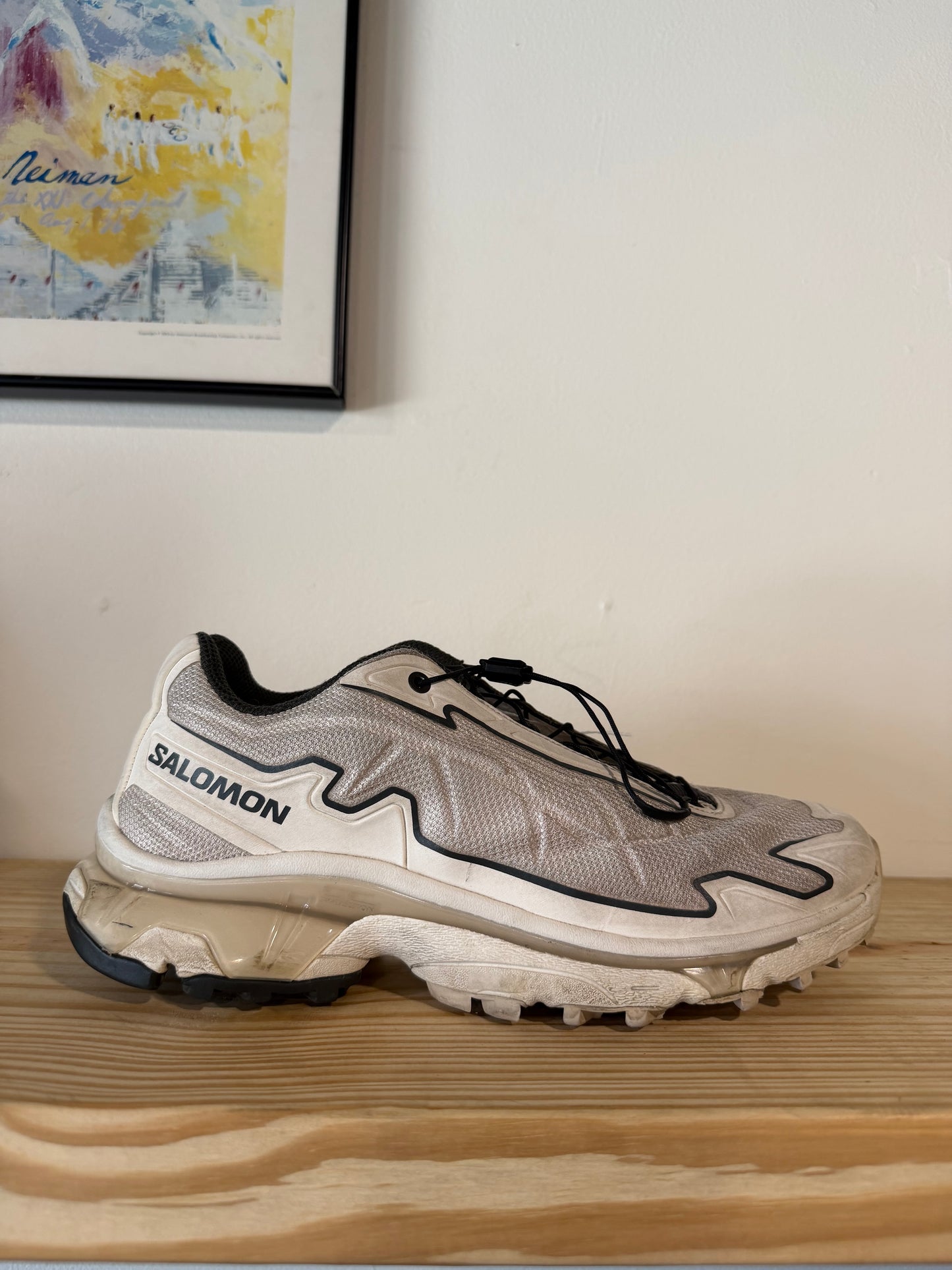 Preowned Salomon XT-SLATE Advanced 'Vanilla White' Sz 7.5M/8.5W