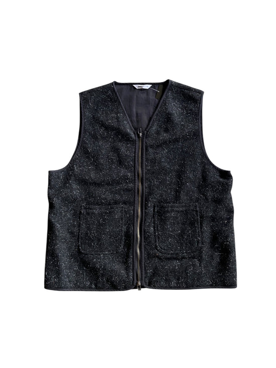 3Sixteen Black Wool Vest Sz XL