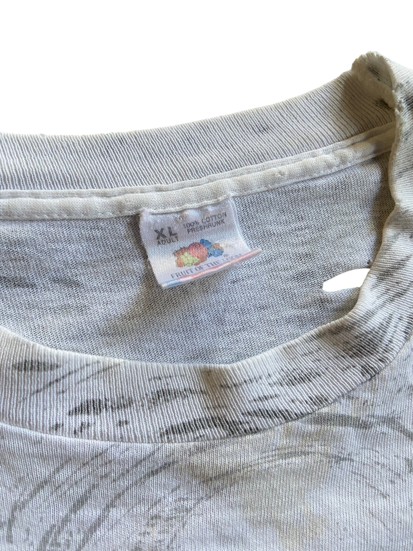 VTG Tennessee Oilers All Over Print Tee Sz XL