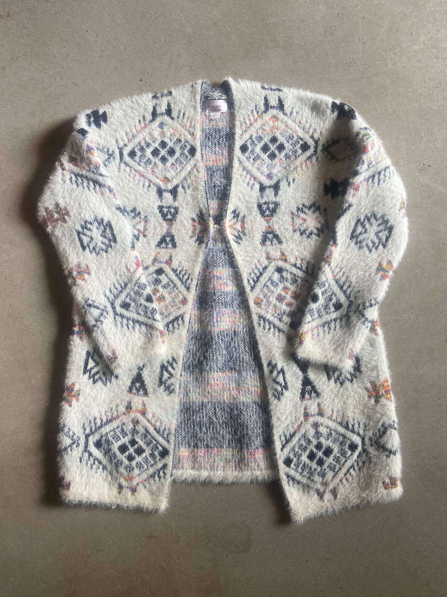 Kamana Multicolor Wool Sweater Sz M