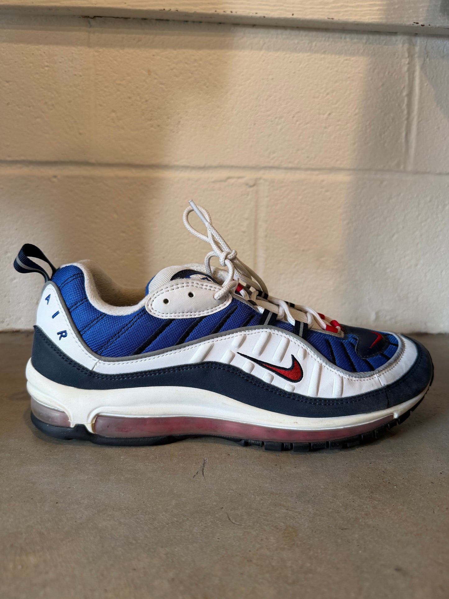 Preowned Nike Air Max 98 Gundam (2018) Sz 11.5M/13W