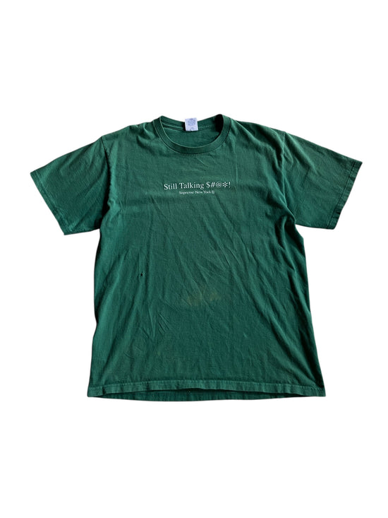 VTG Supreme Still Talking $#@* Tee Sz M/L