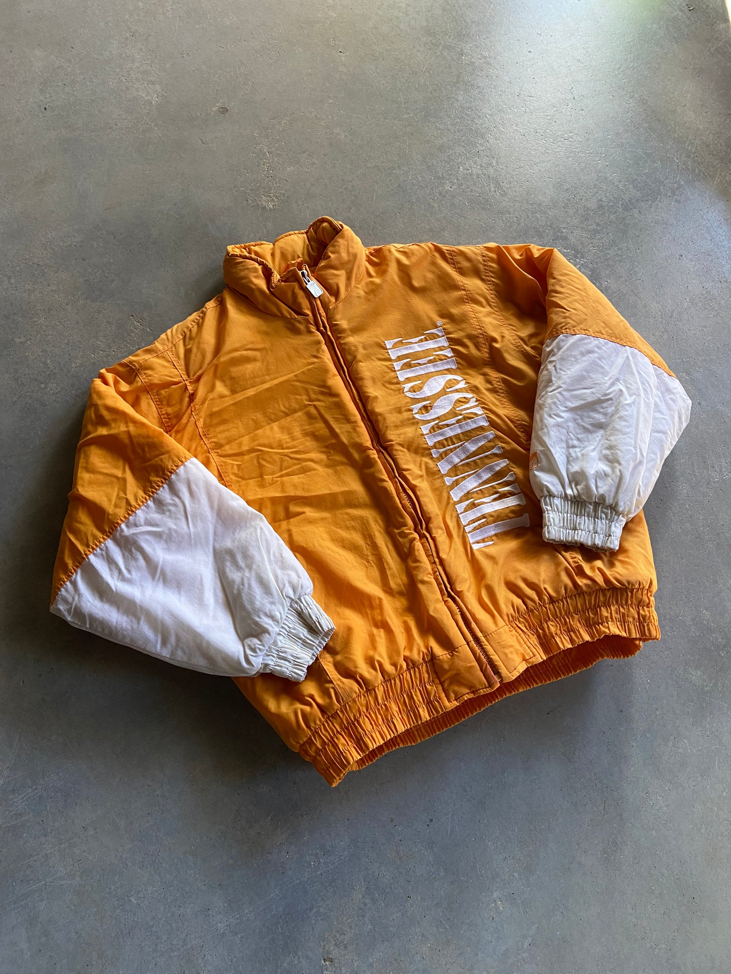 VTG Logo 7 Tennessee Vols Puffer Jacket Sz XL