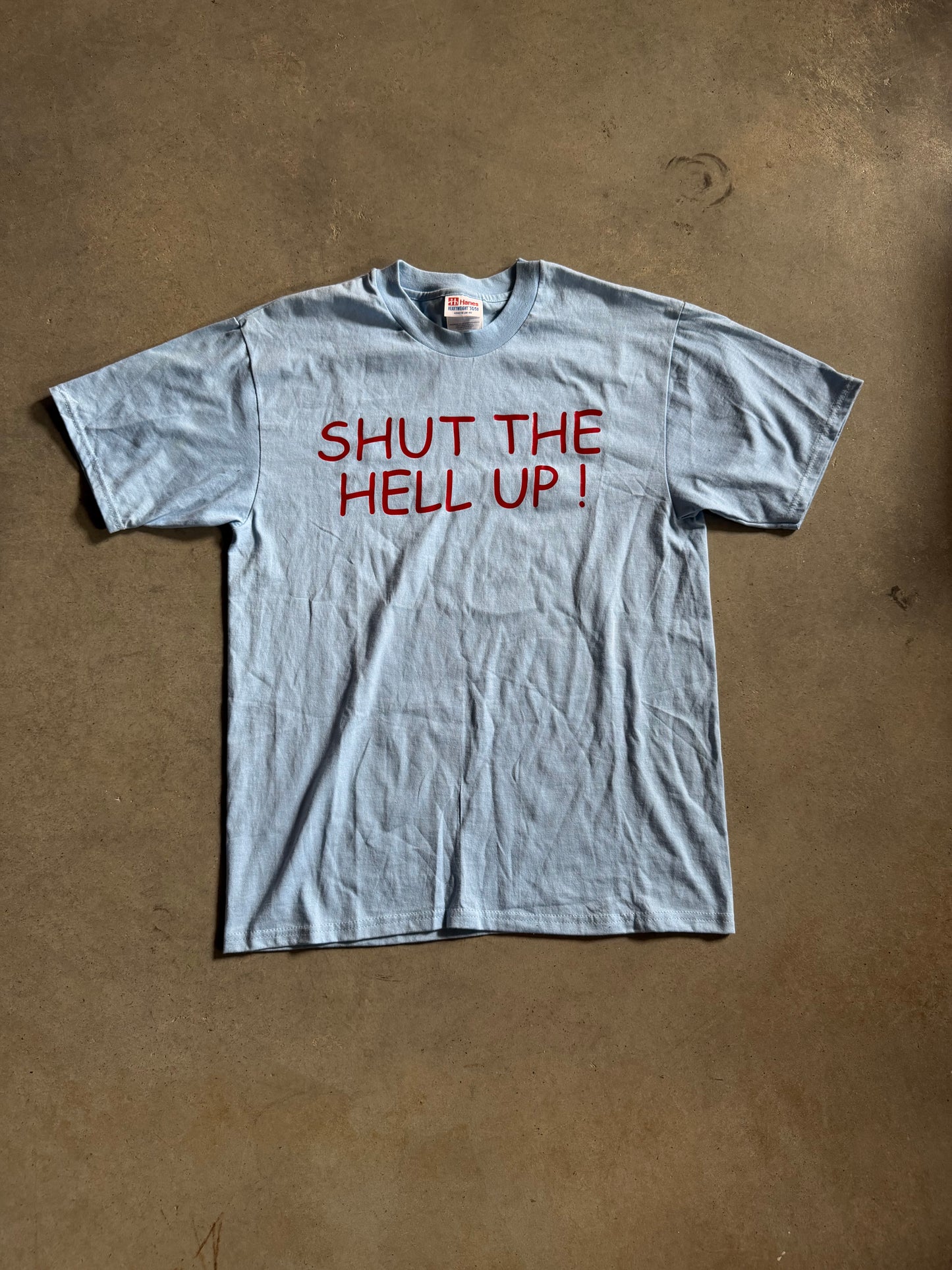 VTG Shut The Hell Up Tee Sz M